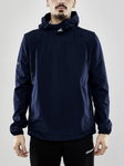Craft Sport Training Jacket Zaero Anorak 3.0 (lightweight, wind and water resistant) navy blue Men